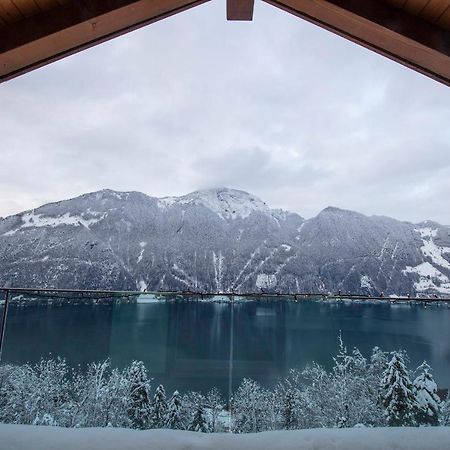 Exklusives Chalet Mit Traumhafter See- Und Bergsicht Seelisberg Dış mekan fotoğraf