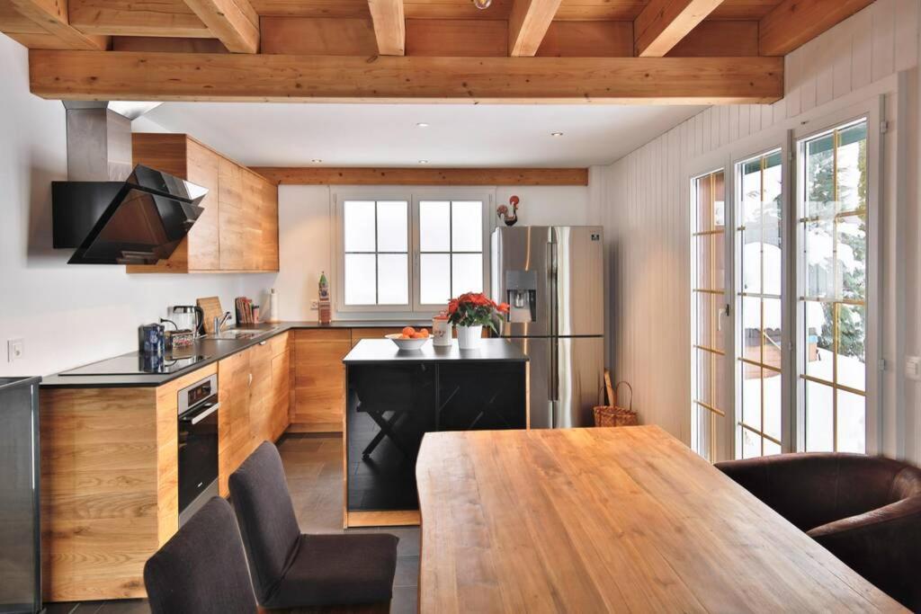 Exklusives Chalet Mit Traumhafter See- Und Bergsicht Seelisberg Dış mekan fotoğraf